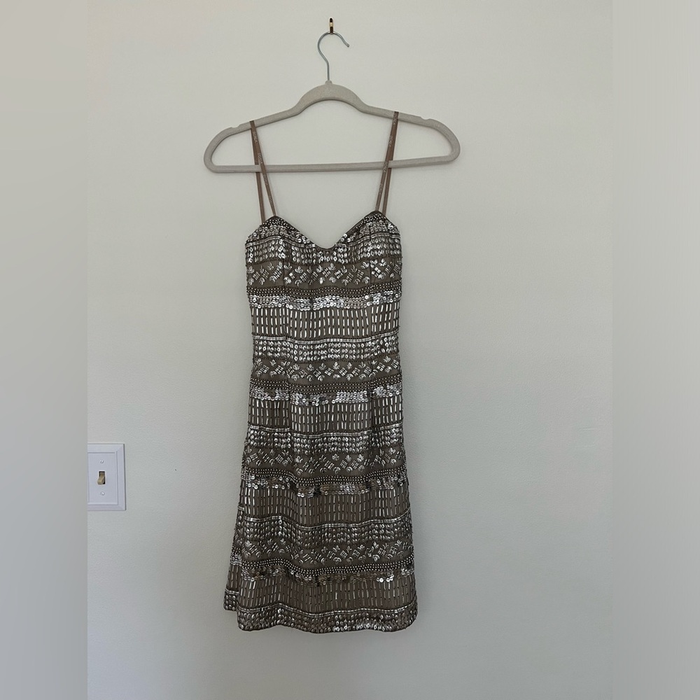 Scala mini sequin party dress size 4